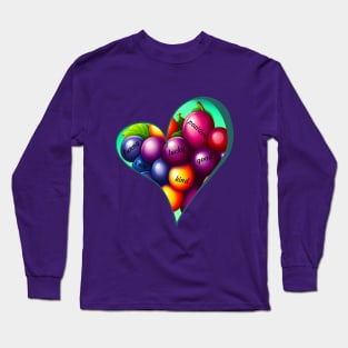 Positive heart Long Sleeve T-Shirt